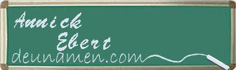 Annick Ebert Visitenkarte